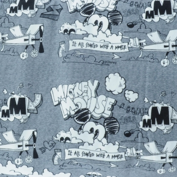 Baumwolljersey "Micky Maus 2"